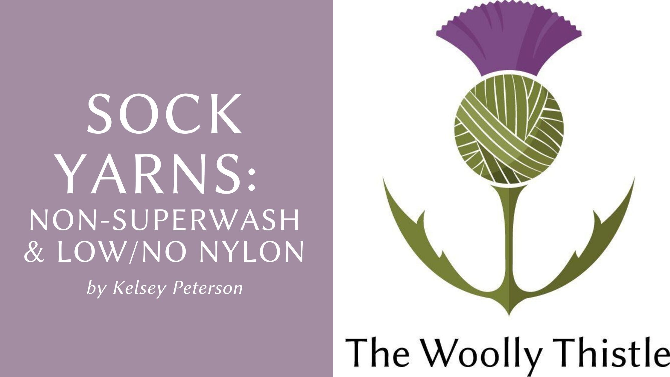 Sock Yarns: Non-superwash & Low/No Nylon