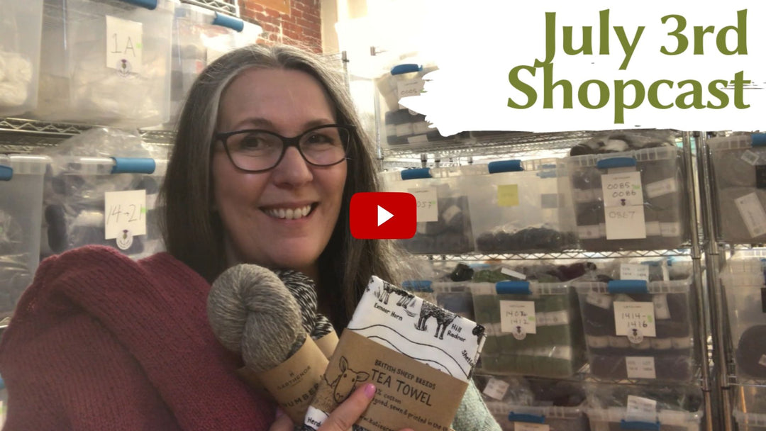 Shopcast featuring real and fantasy knitting