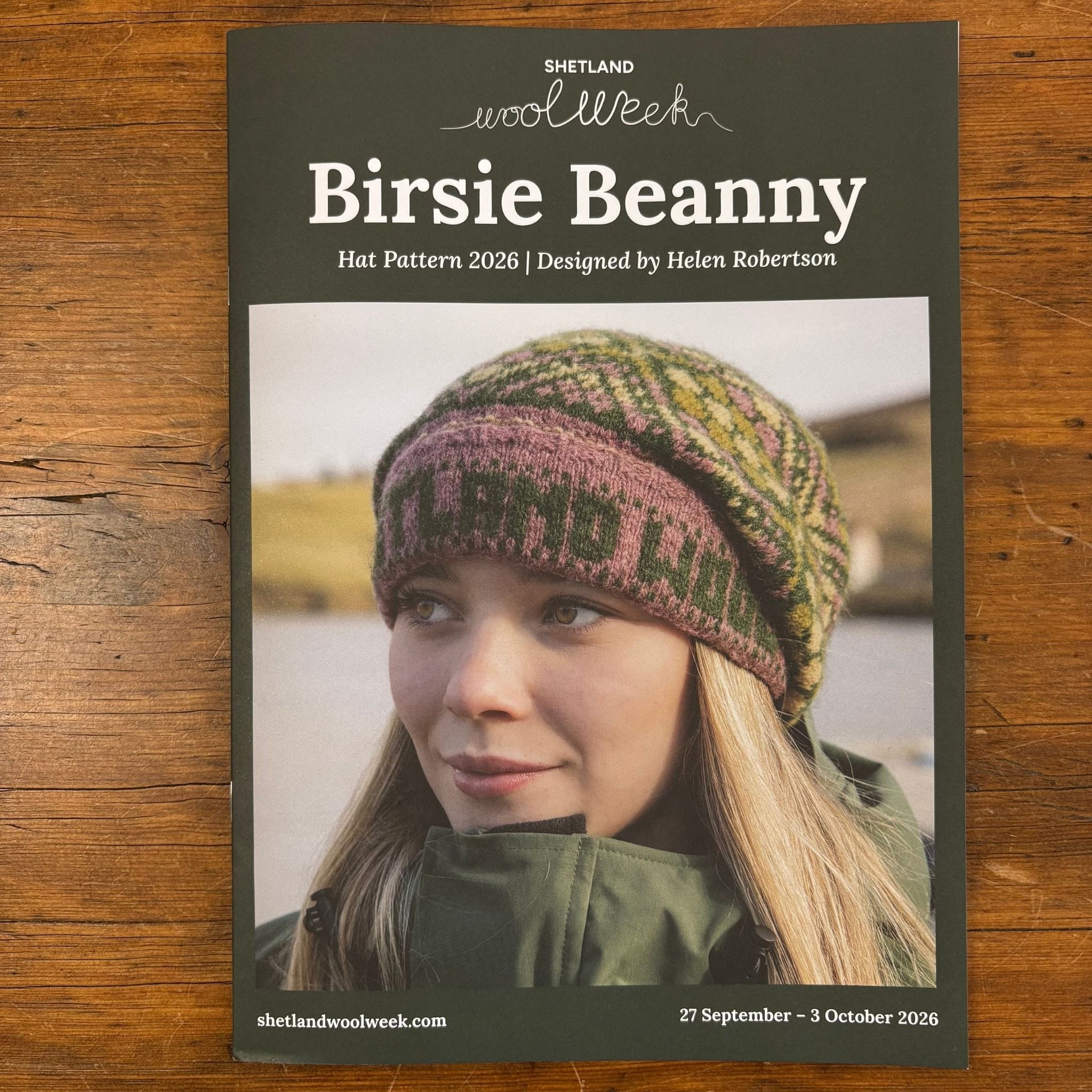 Birsie Beanny Hat Pattern 2026 by Helen Robertson - Print Pattern