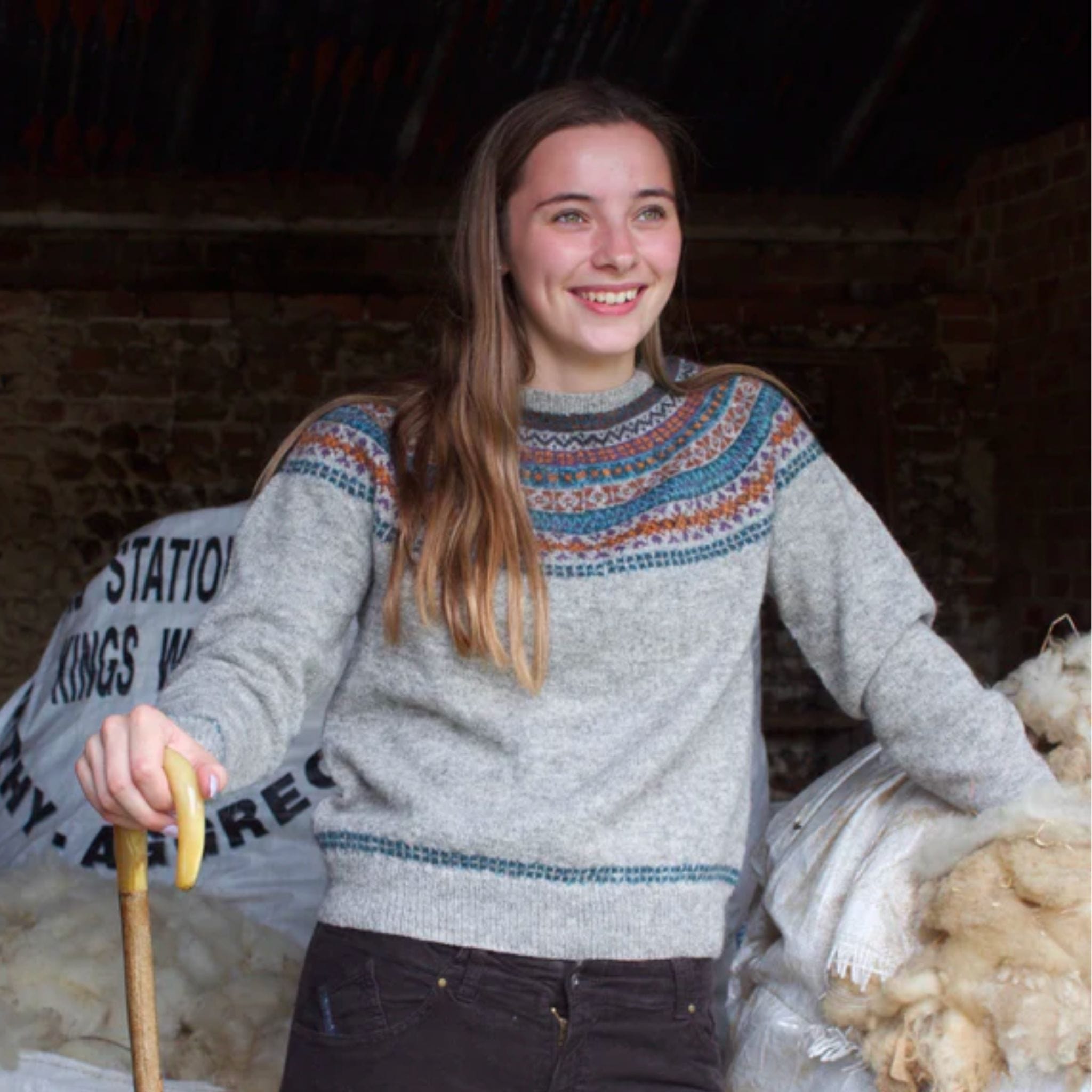 Raven Sweater Kit in The Grey Sheep Hampshire 4ply – The Woolly