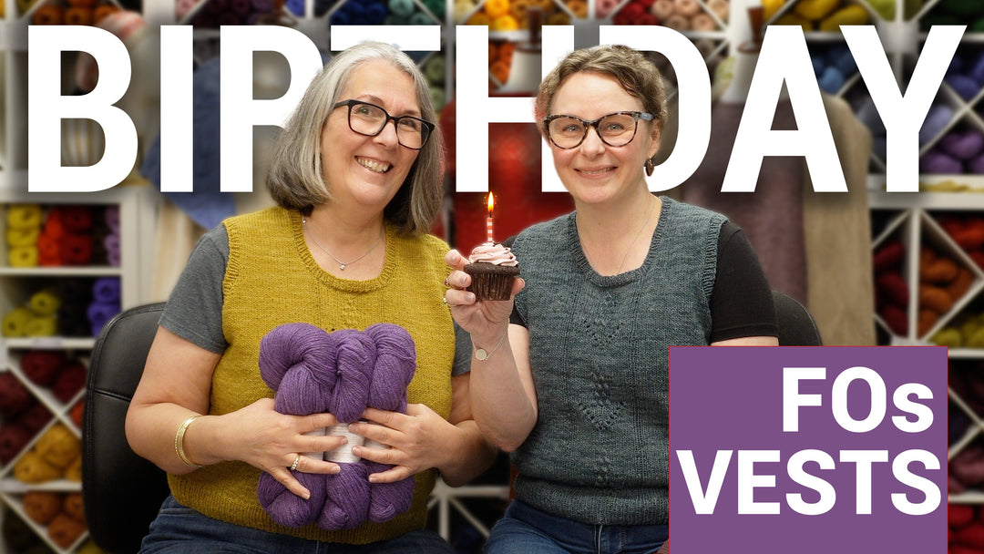 Hosts with Text 'Birthday, FOs Vests'
