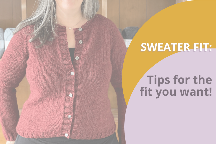 Sweater Fit: Tips for the fit you want!