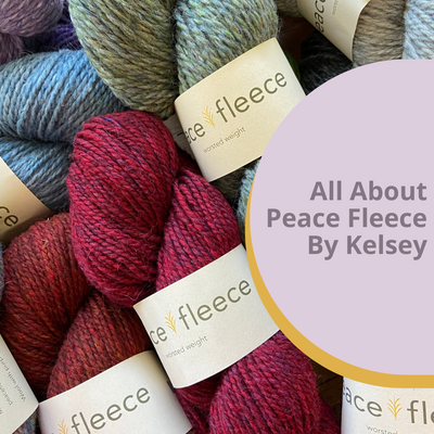 All About Peace Fleece by Kelsey
