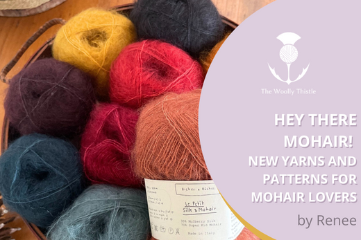 Hey There, Mohair! New Yarns and Patterns for Mohair Lovers