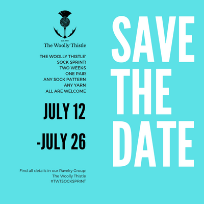 Save the date - Summer Sock Sprint!