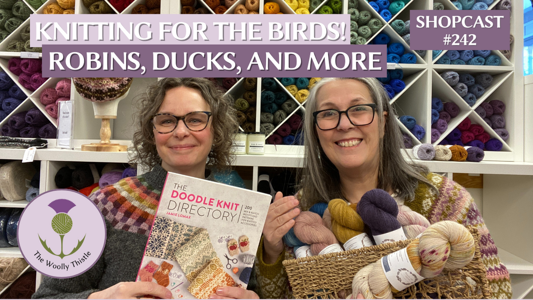 Shopcast 242: Knitting for the Birds! Robins, Ducks, and More!