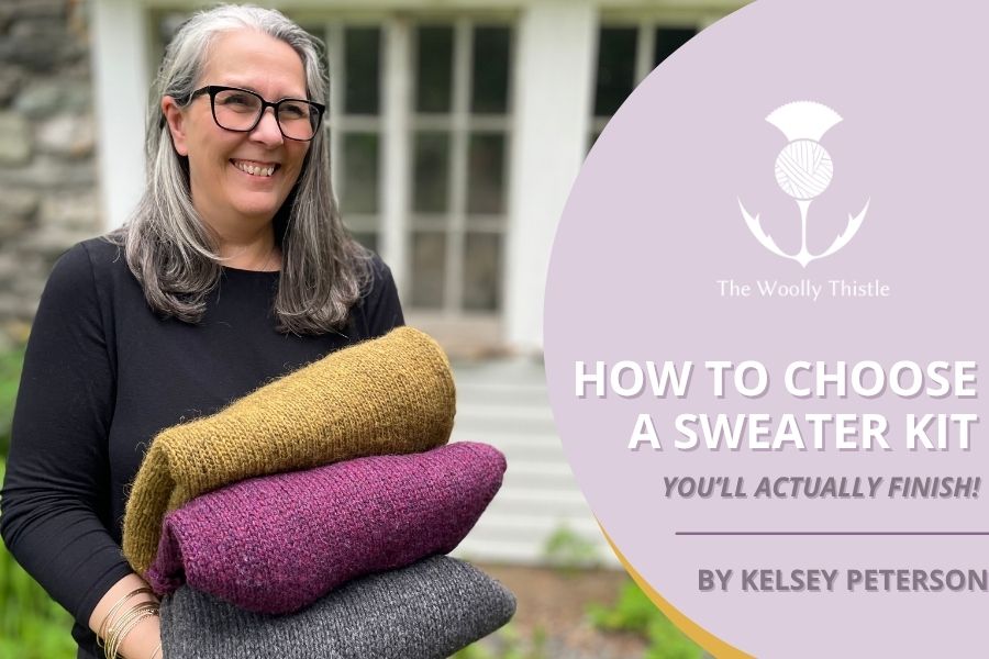 How to Choose a Sweater Knitting Kit You'll Actually Finish