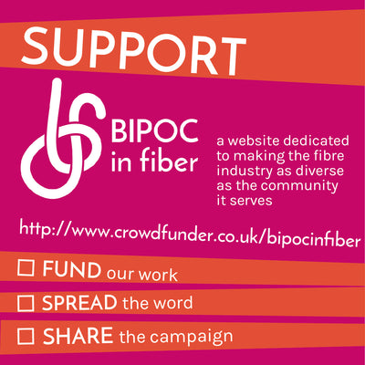 BIPOC In Fiber on Crowdfunder is gaining traction!
