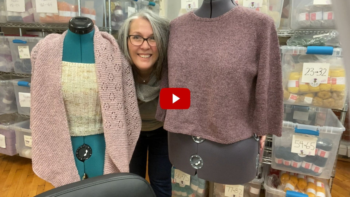 ShopCast: Why You Knit, Vanilla Sweater Neckline & 2 FO's