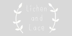 Brand Logo text 'Lichen and Lace'