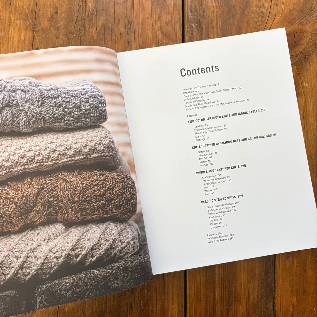 Nordic Sailors' & Fishermen's Sweaters by Lotte Rahbek and Gitte Verner Jensen