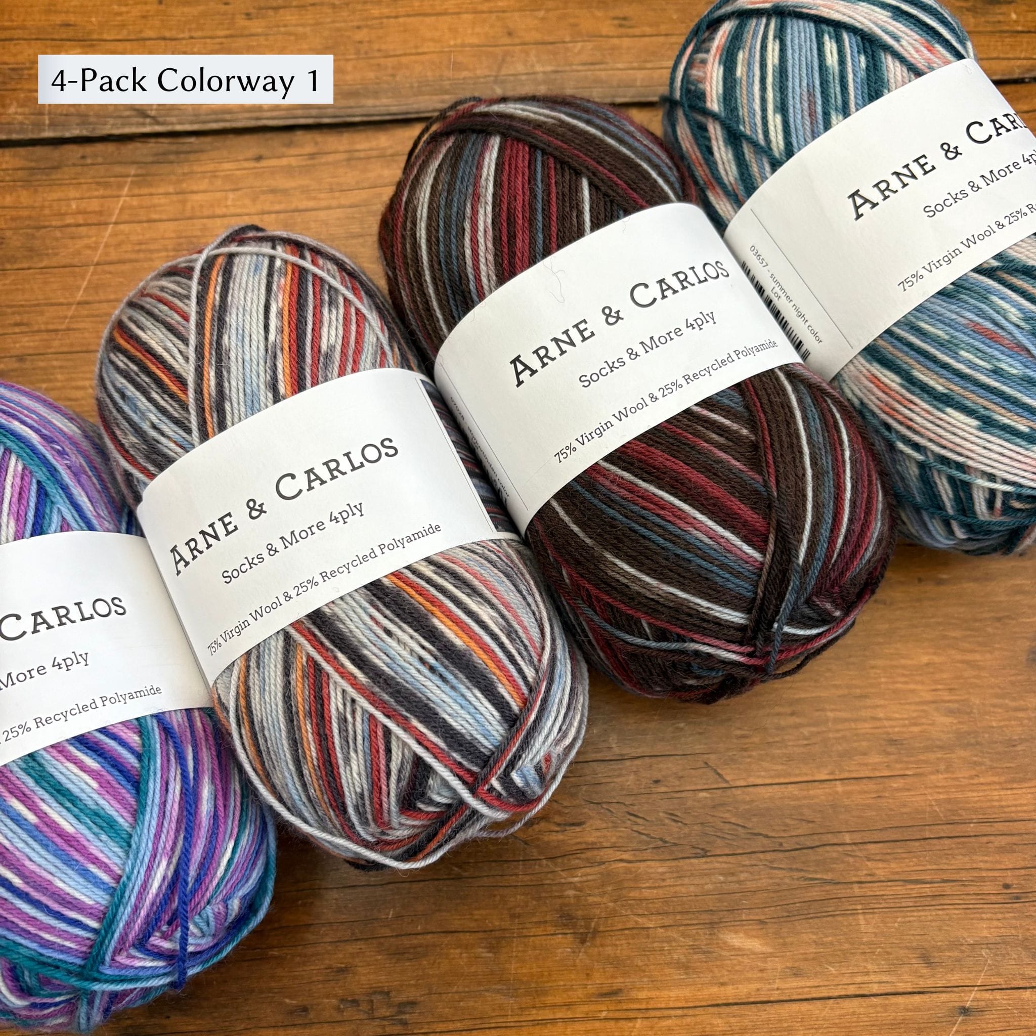 Arne & Carlos Socks & More 4ply