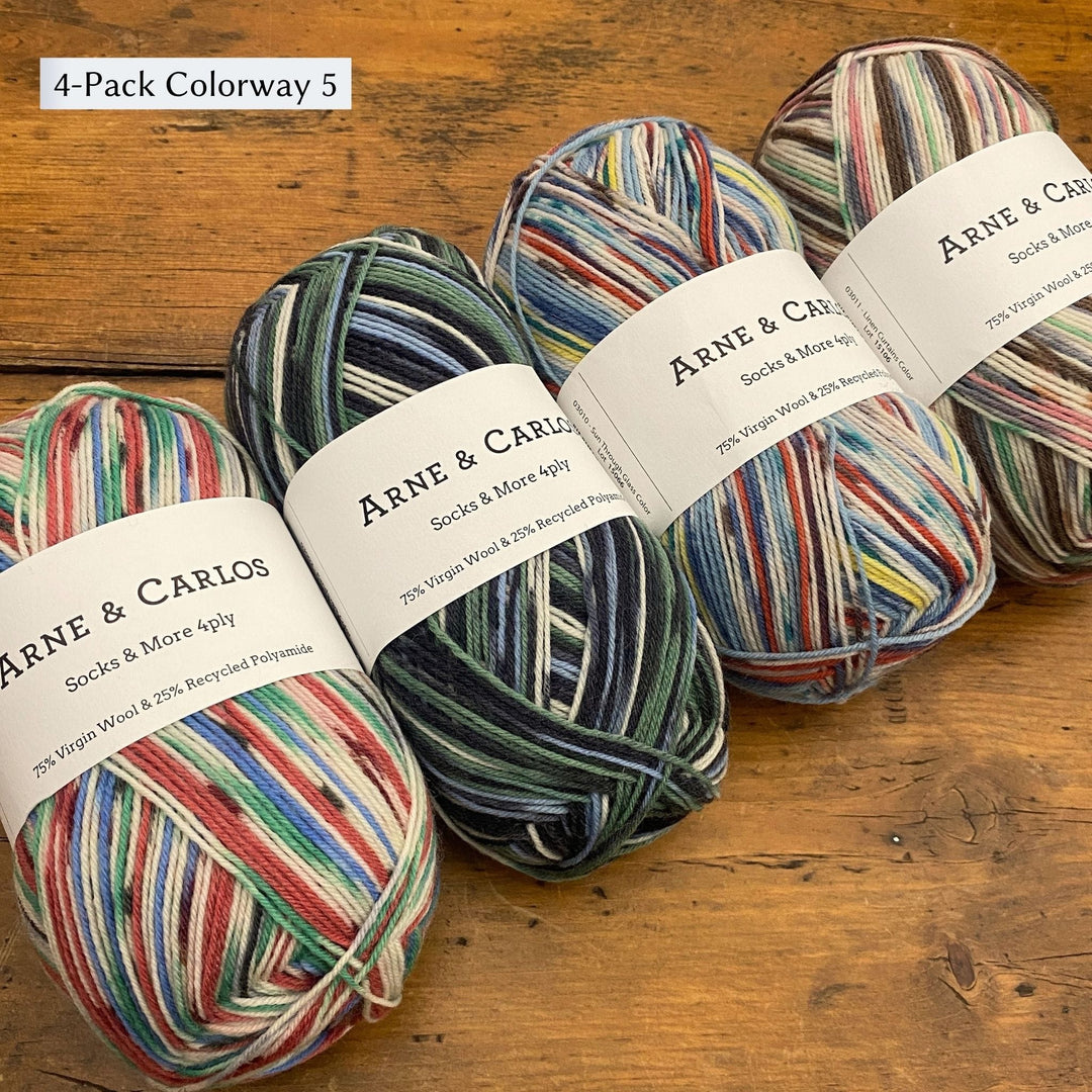 Arne & Carlos Socks & More 4ply