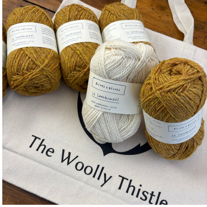 Brooks Cardigan by Kristin Drysdale in Biches & Bûches Le Lambswool