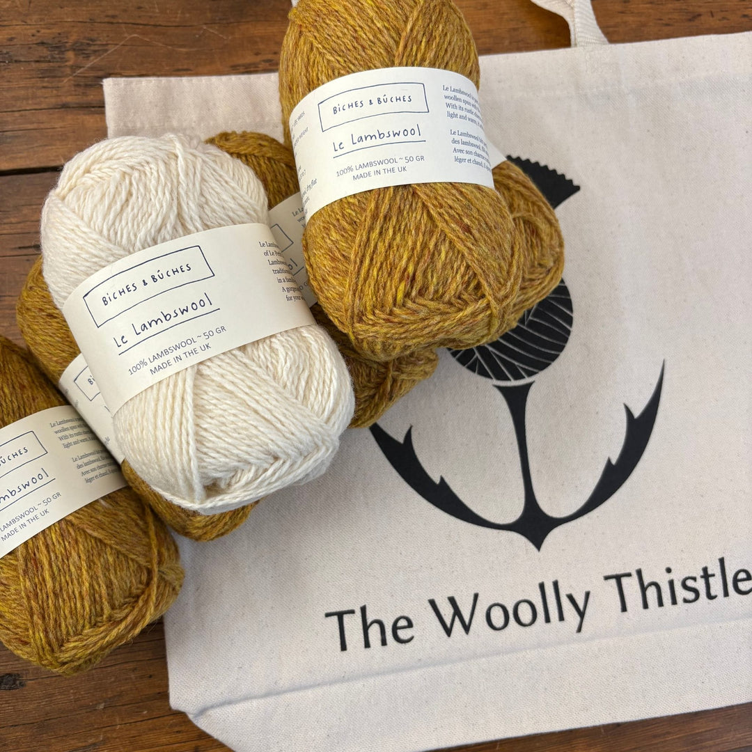 Brooks Cardigan by Kristin Drysdale in Biches & Bûches Le Lambswool