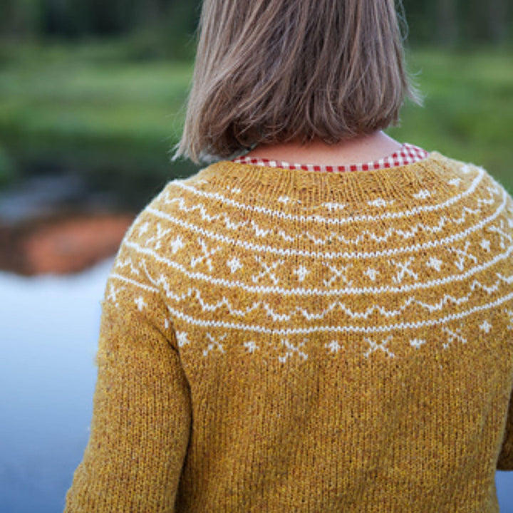 Brooks Cardigan by Kristin Drysdale in Biches & Bûches Le Lambswool