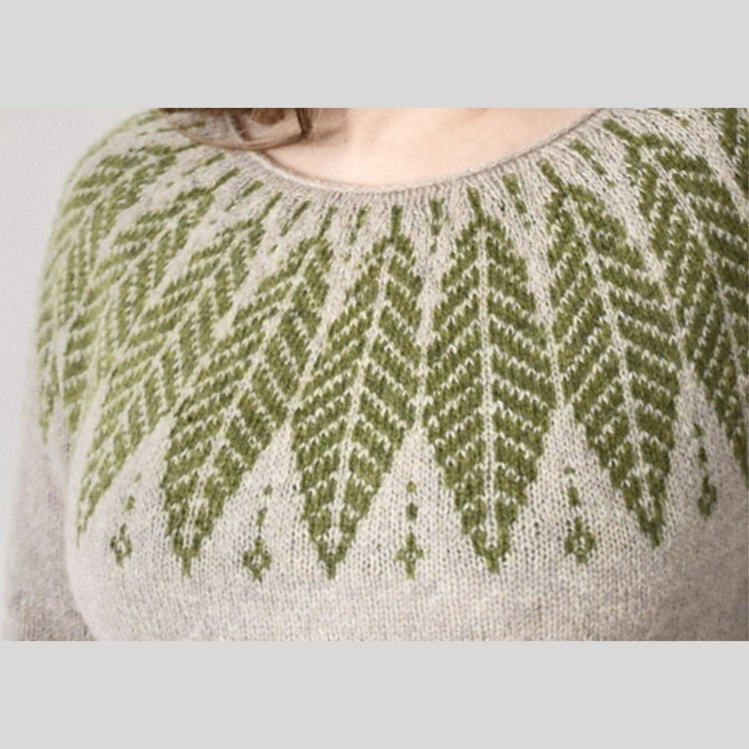 Greenleaf by Jennifer Steingass in Le Petit Lambswool