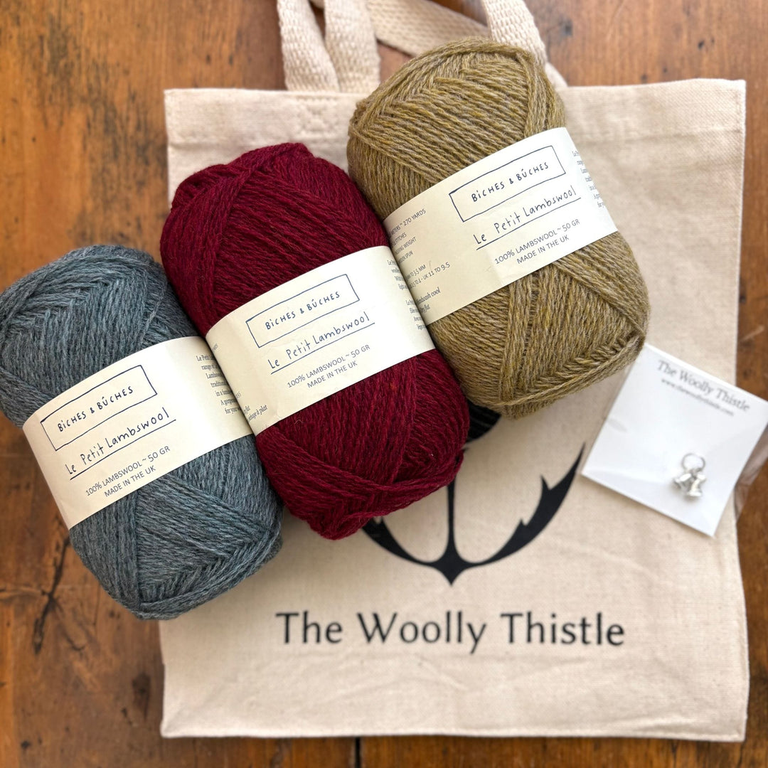 Isla Shawl in Le Petit Lambswool