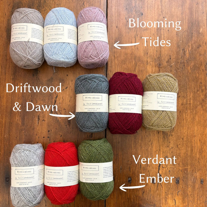 Isla Shawl in Le Petit Lambswool