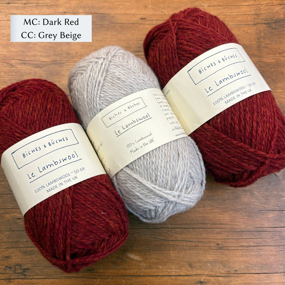 Brooks Cardigan by Kristin Drysdale in Biches & Bûches Le Lambswool