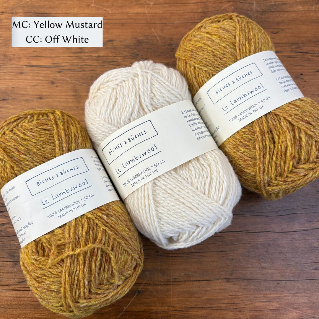 Brooks Cardigan by Kristin Drysdale in Biches & Bûches Le Lambswool