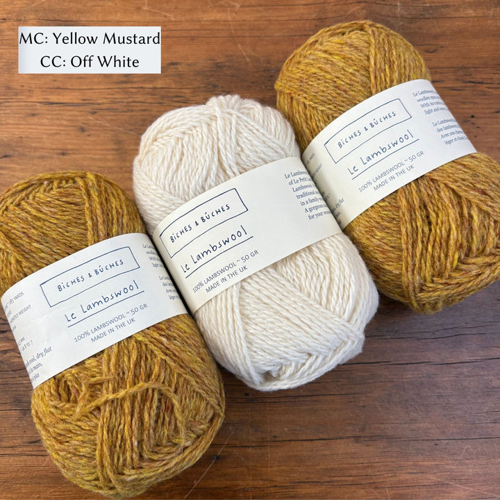 Brooks Cardigan by Kristin Drysdale in Biches & Bûches Le Lambswool