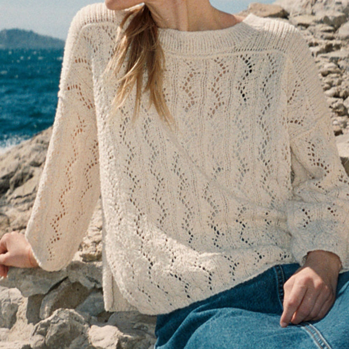 Toscana Sweater by Biches & Bûches in Le Petit Organic Cotton