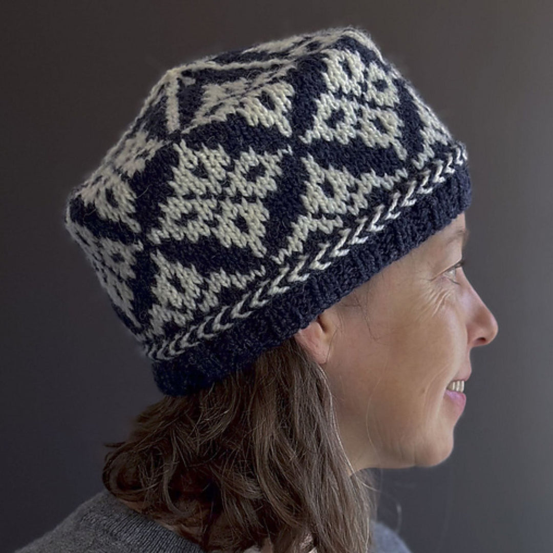 No Bad Weather Hat & Mittens by Virginia Sattler-Reimer in Briggs & Little Heritage 2ply