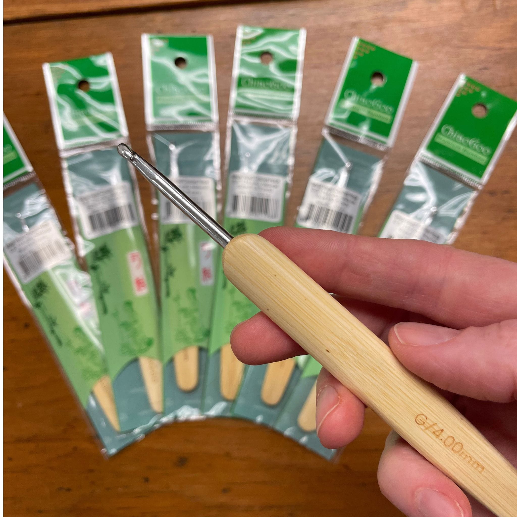 【アホ】B.P. Bait Chico Long チコロング Crochet Hook Bamboo with Metal Head – The Woolly Thistle