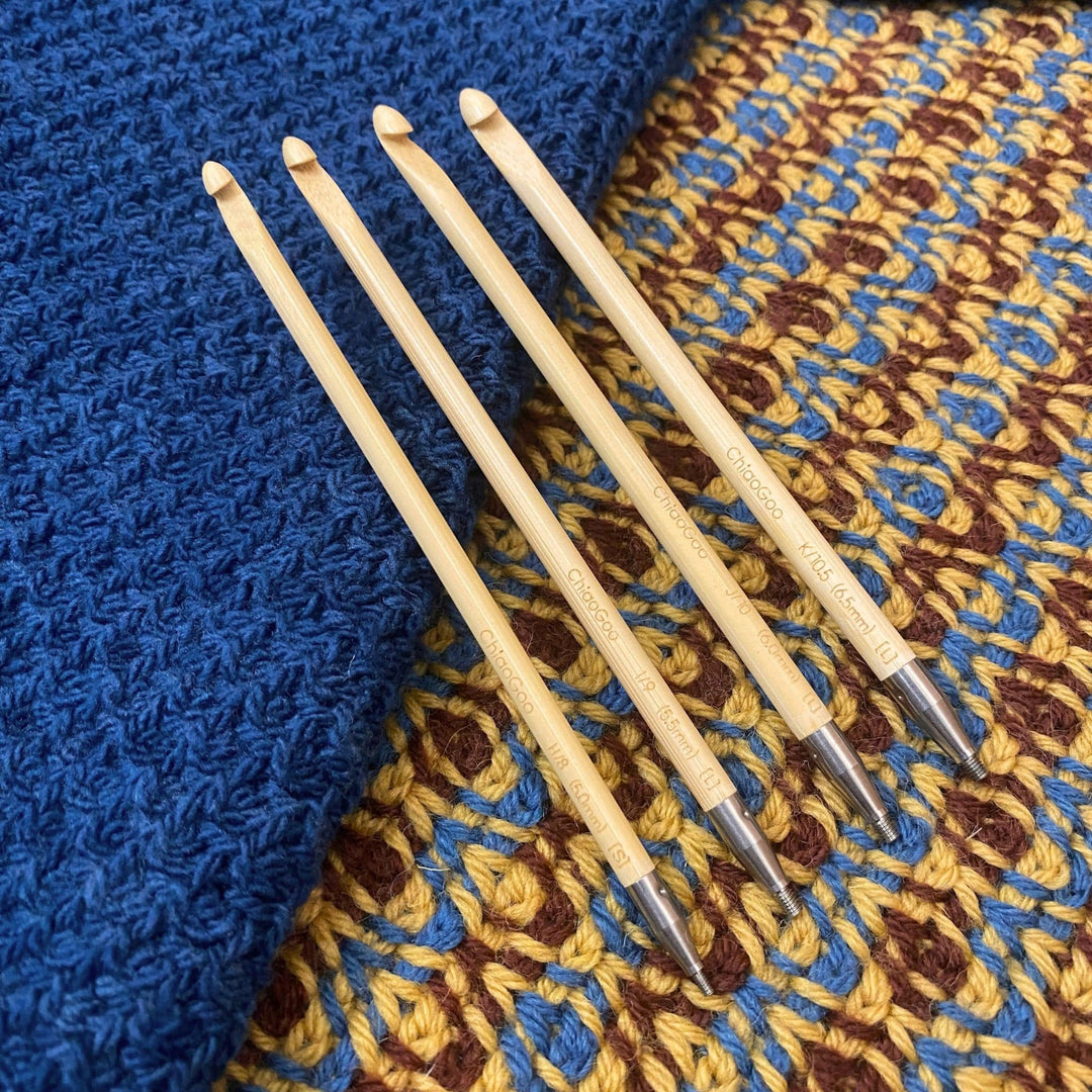 Interchangeable Tunisian Crochet Hook 5.7" T-SPIN
