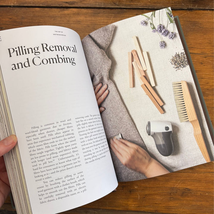 The Art of Knitwear Repair by Minttu Wikberg