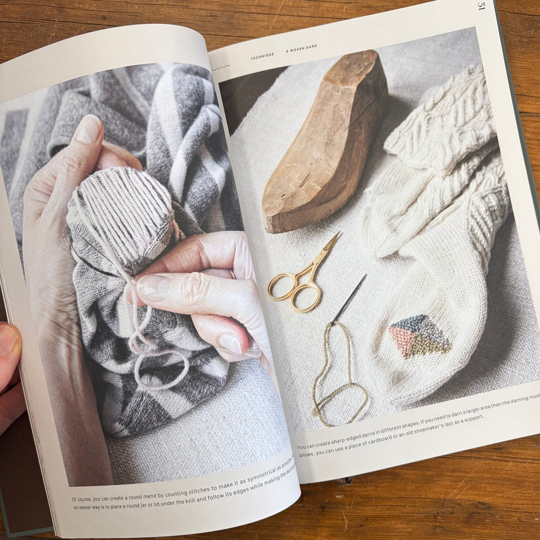 The Art of Knitwear Repair by Minttu Wikberg