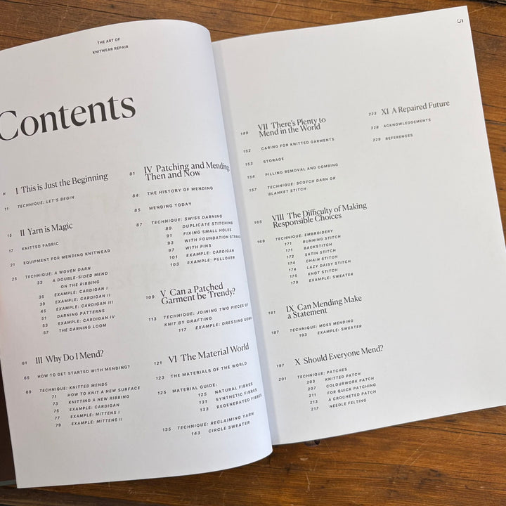 The Art of Knitwear Repair by Minttu Wikberg