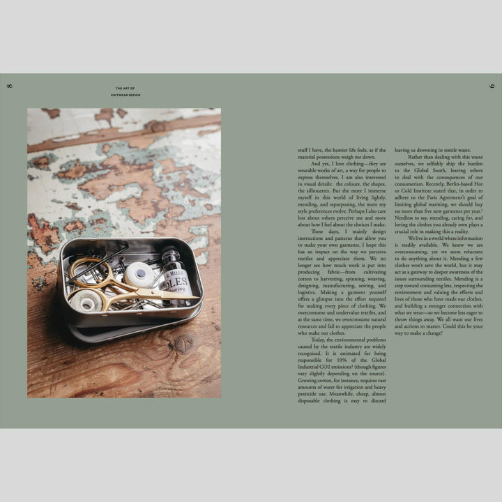 The Art of Knitwear Repair by Minttu Wikberg