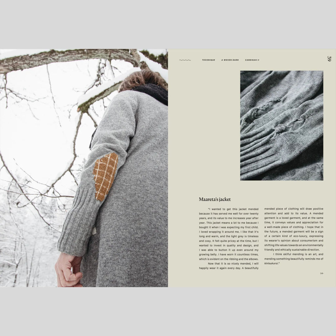 The Art of Knitwear Repair by Minttu Wikberg