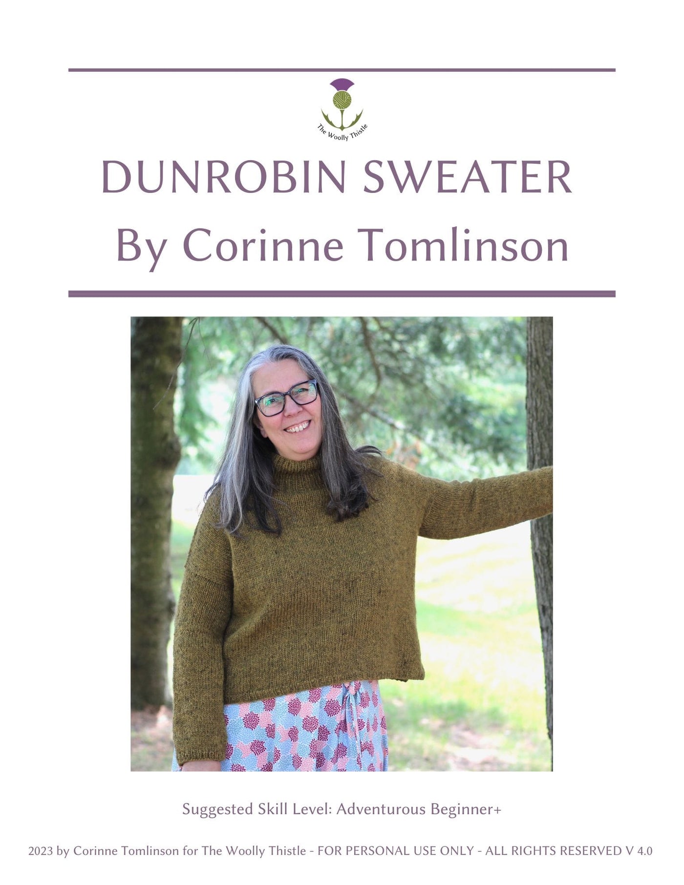 Dunrobin Sweater Pattern