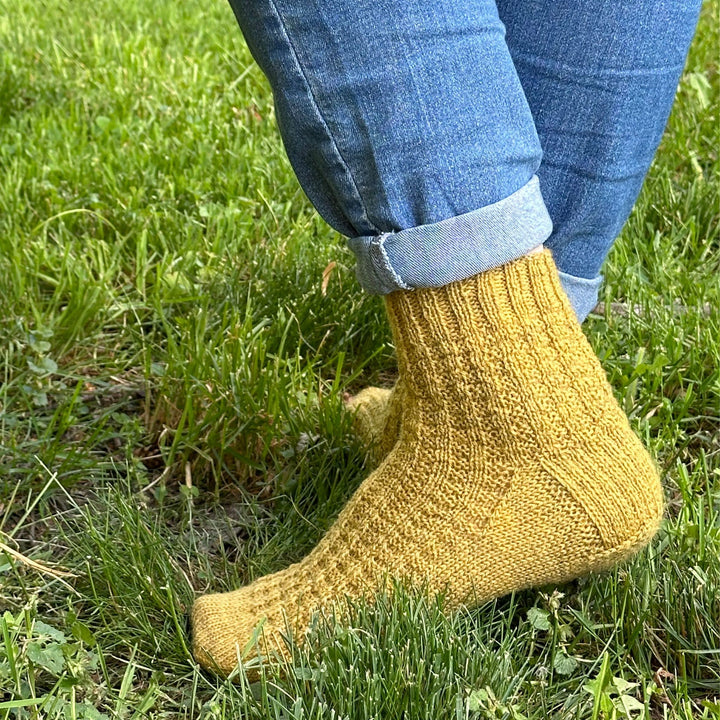 Lochside Socks Kit by Corinne Tomlinson in Rambler