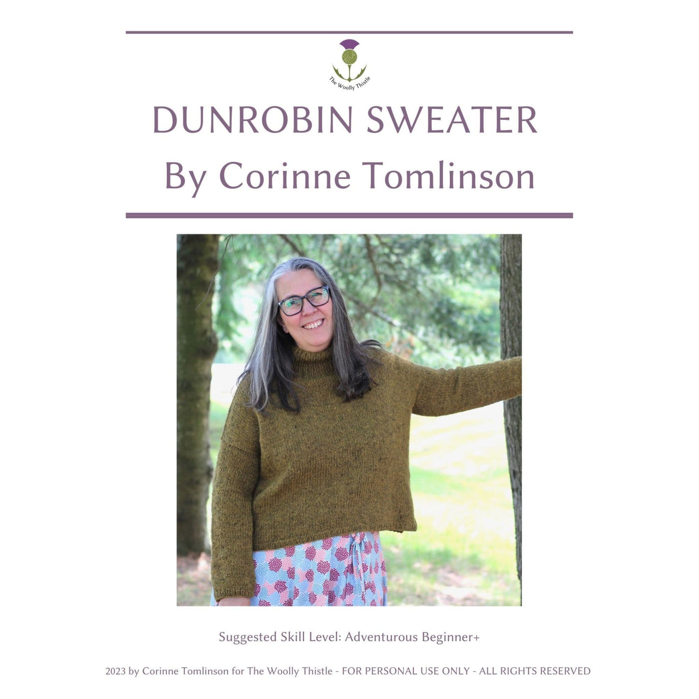 'Knit the Dunrobin Sweater' Course