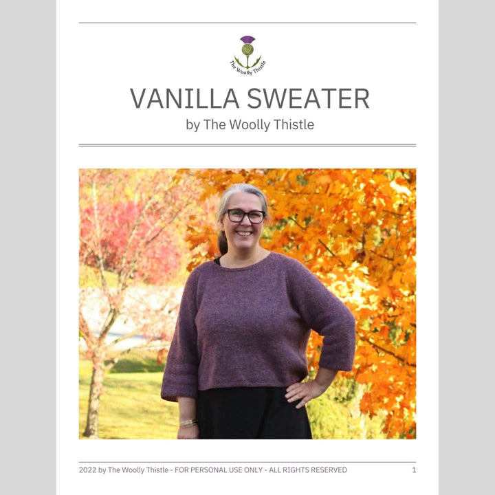 Vanilla Sweater Pattern