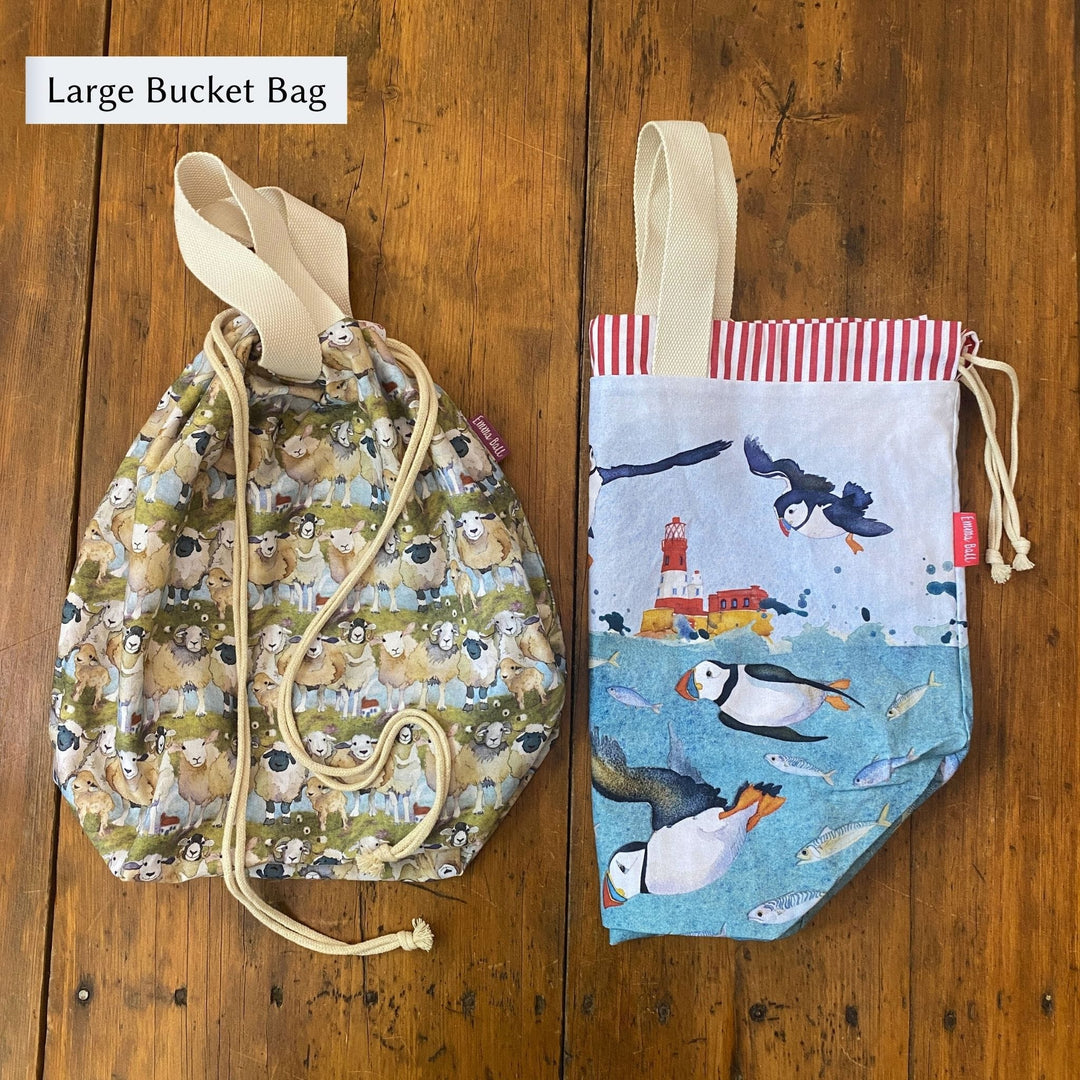 Drawstring and Bucket Bags