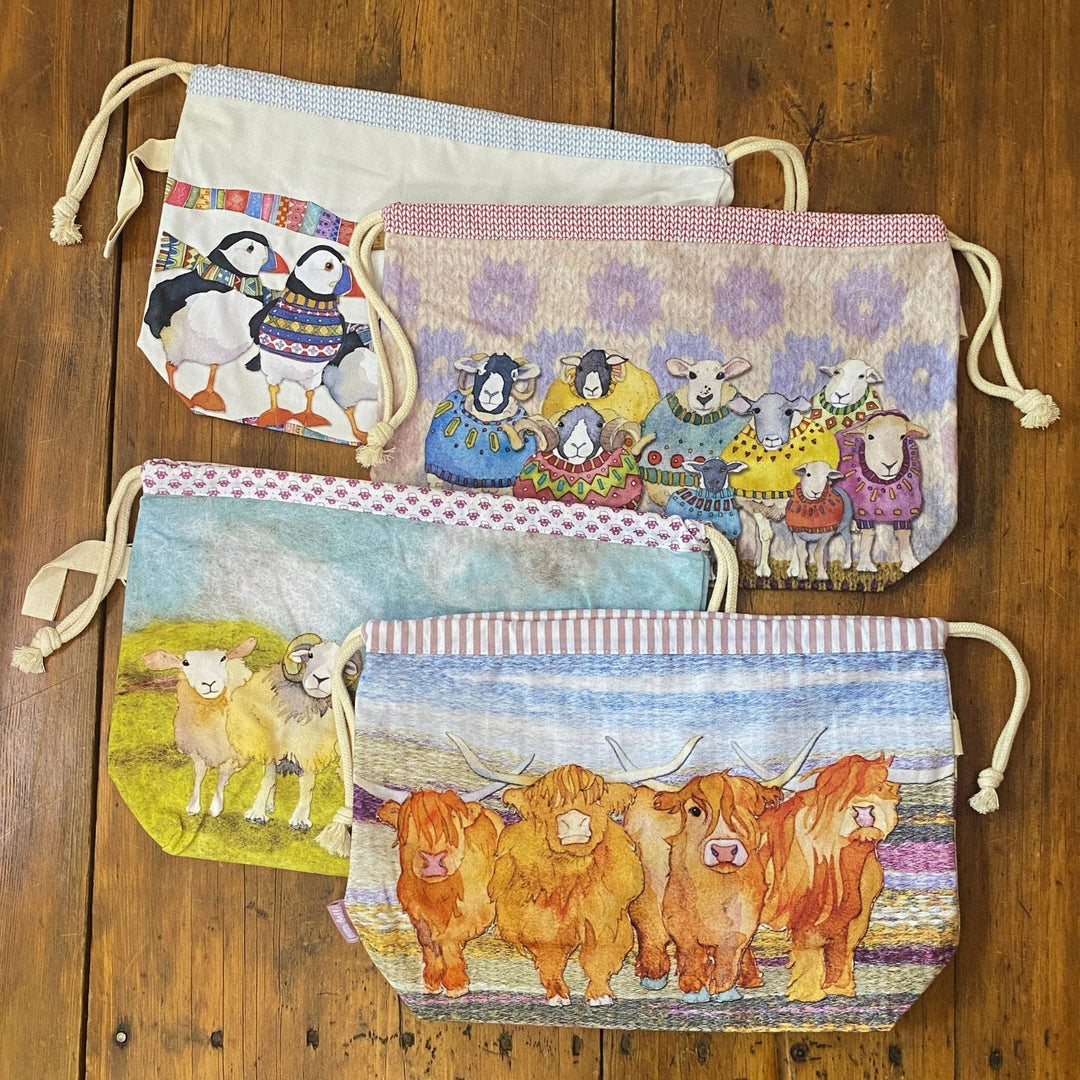 Drawstring and Bucket Bags