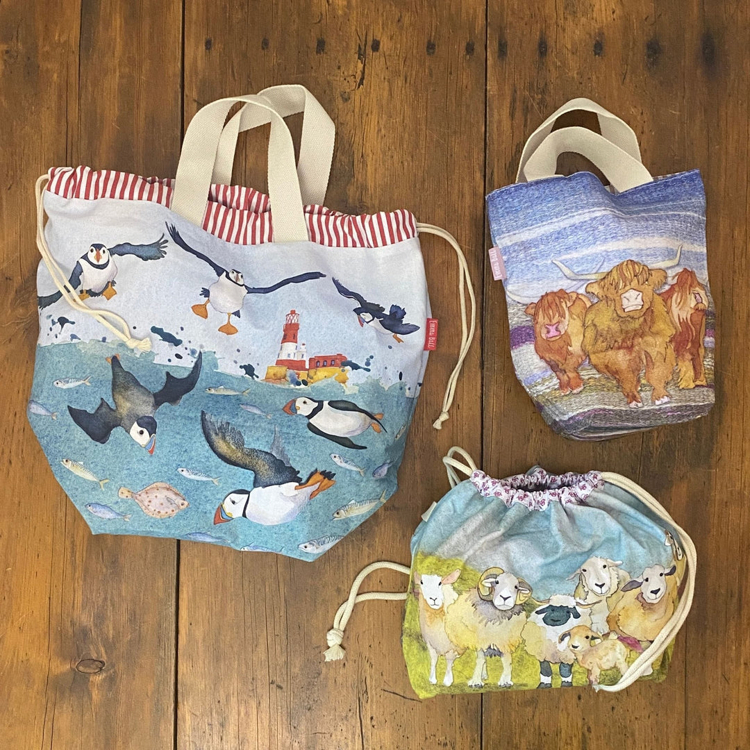 Drawstring and Bucket Bags