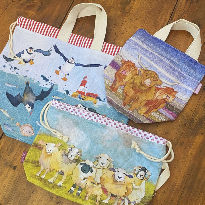 Drawstring and Bucket Bags
