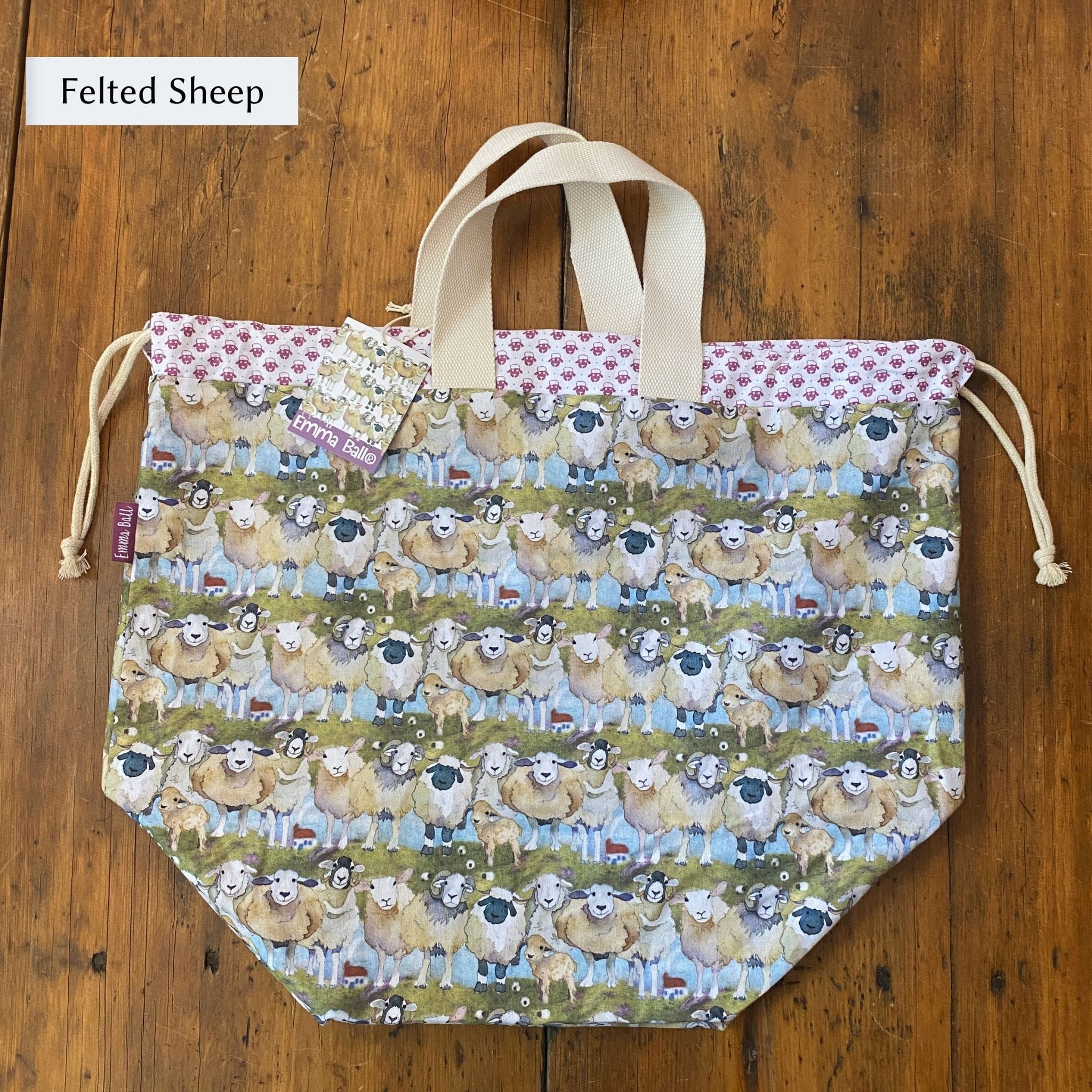 Drawstring and Bucket Bags – The Woolly Thistle