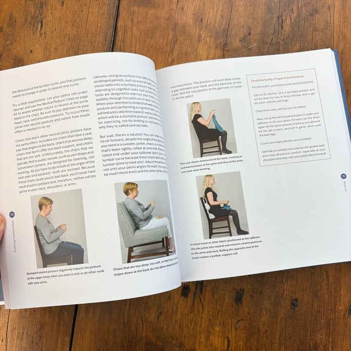 Knitting Comfortably: The Ergonomics of Handknitting by Carson Demers