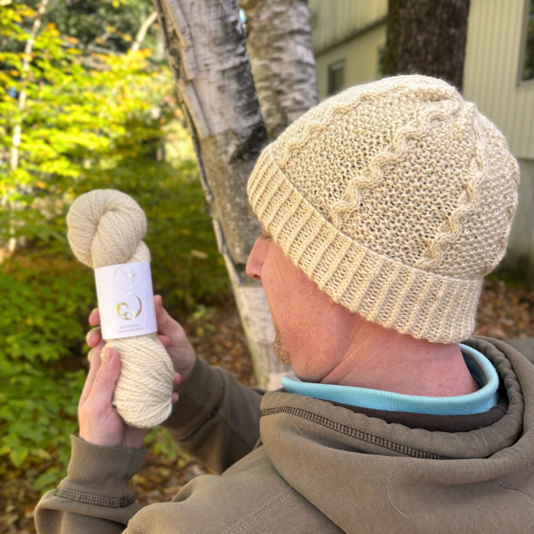 Brittas Hat by Ryan Daniel Koenig in Eriu Aran Traditions