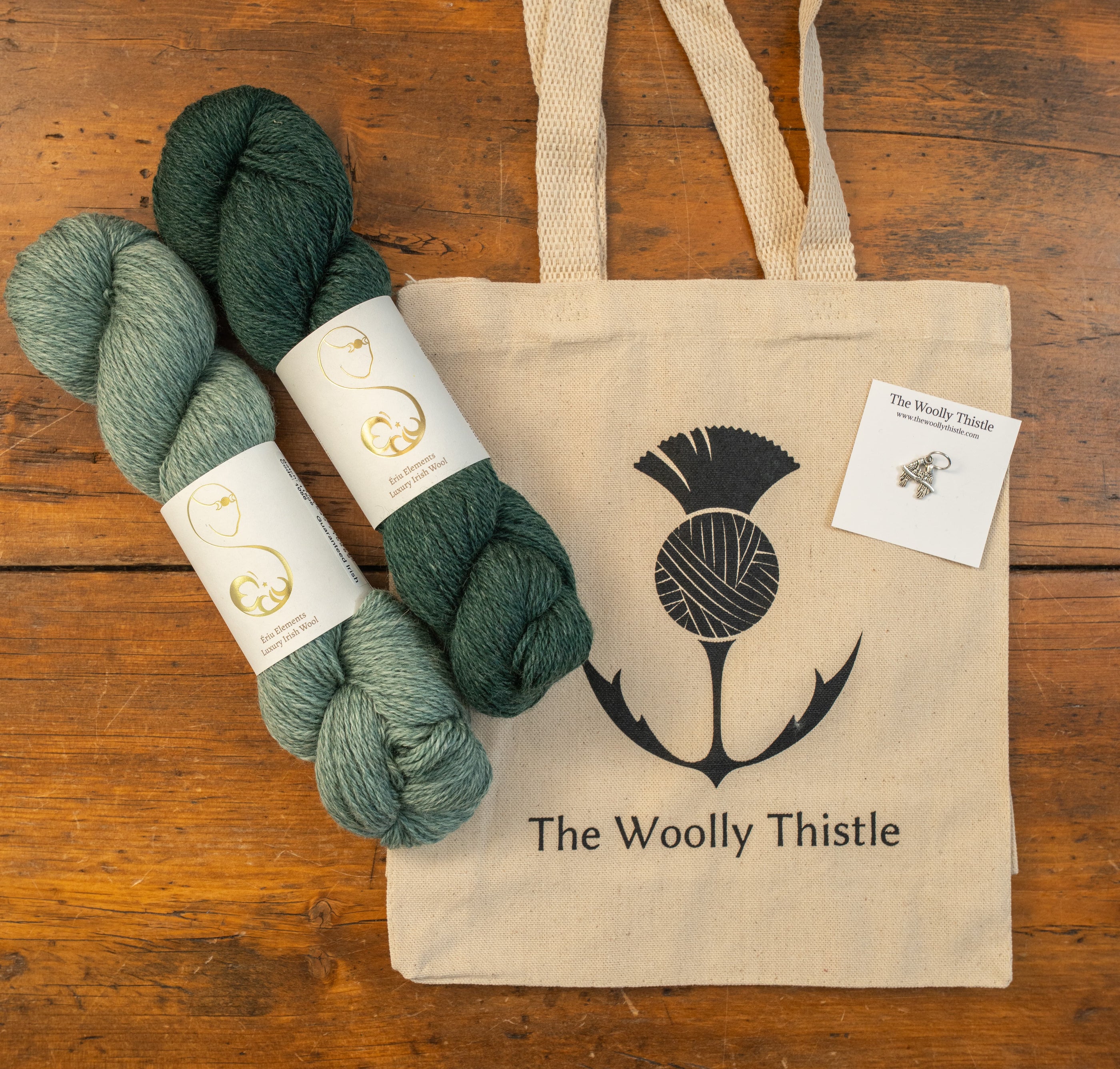 DRK Everyday Cowl by Andrea Mowry in Ériu Elements Luxury Irish Wool