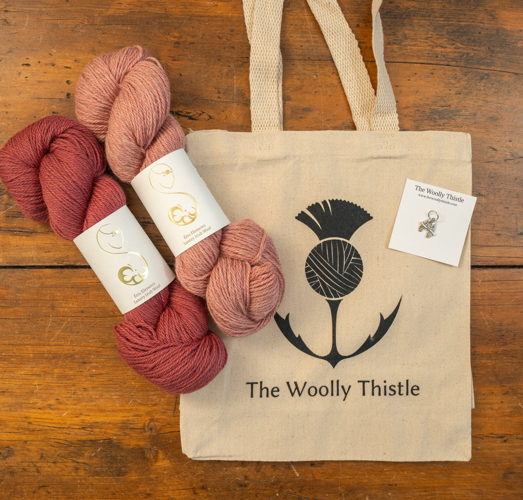 DRK Everyday Cowl by Andrea Mowry in Ériu Elements Luxury Irish Wool