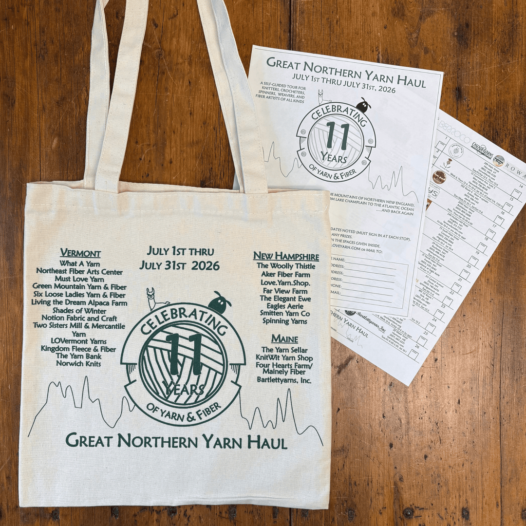 Great Northern Yarn Haul Passport and Bag
