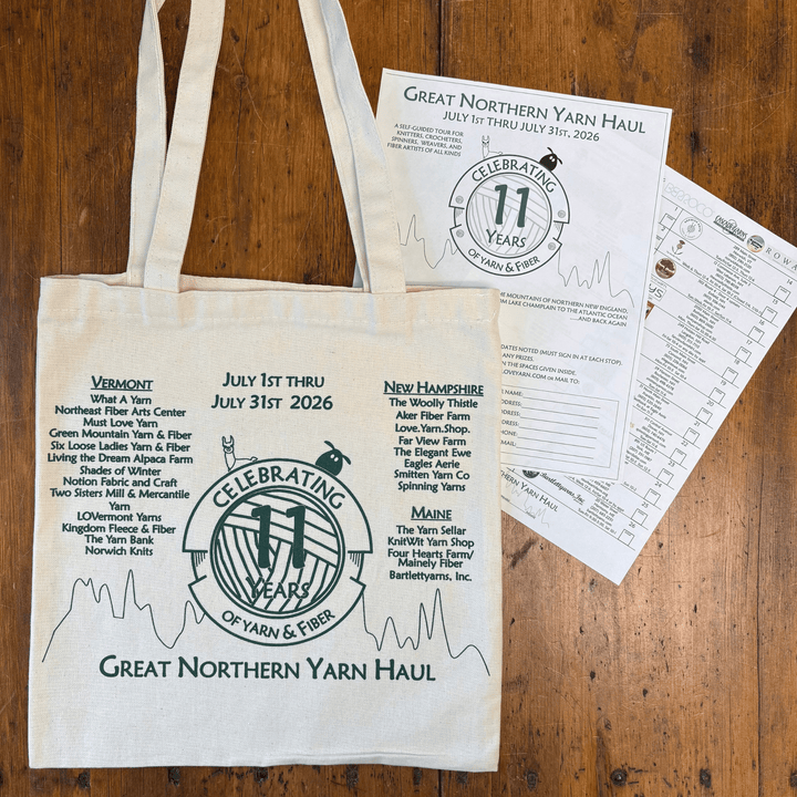 Great Northern Yarn Haul Passport and Bag